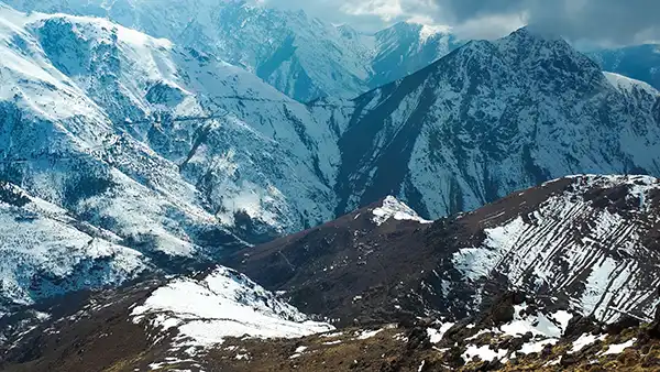 Atlas Mountains landscape in Morocco